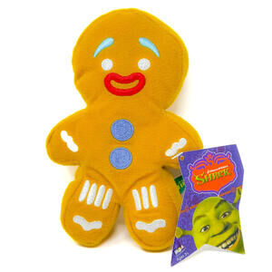 Gingy The Gingerbread Man 2007 Shrek The Third Dreamworks Plush 6" Doll Toy NWT
